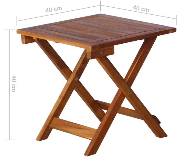 VidaXL Akácfa Napozóágy - Kényelmes Pihenés - 184cm