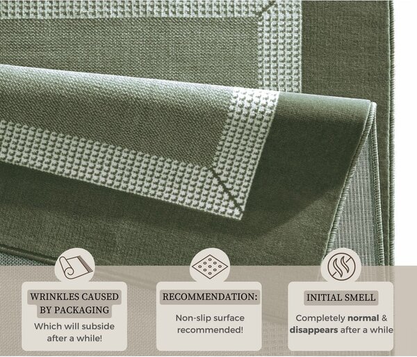 Zöld szőnyeg 120x170 cm Band – Hanse Home