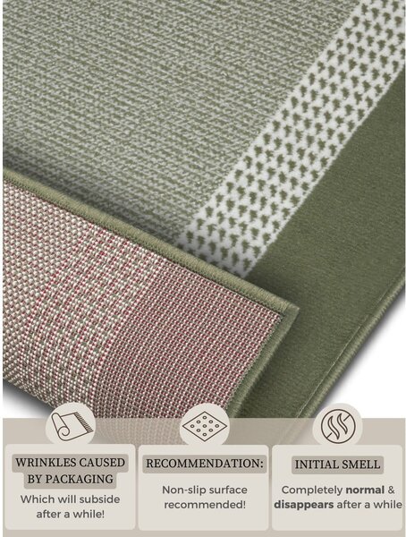 Zöld szőnyeg 120x170 cm Band – Hanse Home
