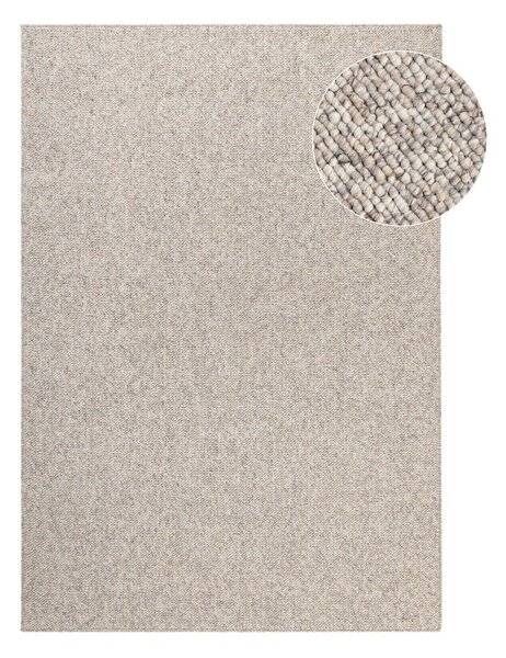 Szürke-krémszínű mosható szőnyeg 240x340 cm Rocco Dark Cream – Elle Decoration