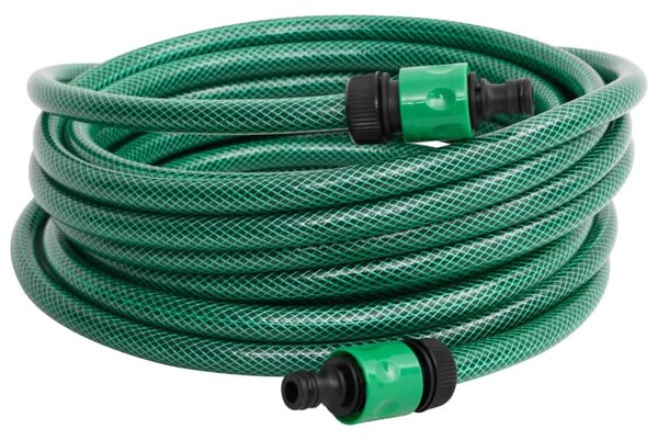 VidaXL medence tömlő zöld 10 m PVC