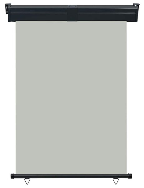Szürke oldalsó terasznapellenző 125 x 250 cm