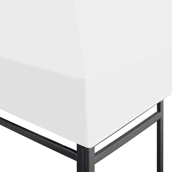 Fehér pavilon-tetőponyva 270 g/m² 4 x 3 m