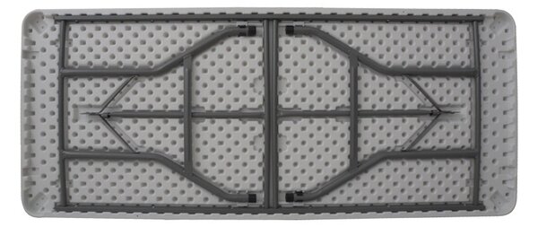 Masa extensibila de gradina, Preventa, Alb, 180x74x74 cm