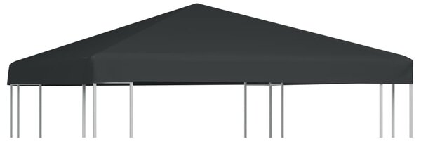 Szürke pavilon tetőponyva 310 g/m², 3 x 3 m