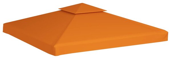 Narancssárga csere pavilon ponyvatető 310 g/m² 3 x 3 m