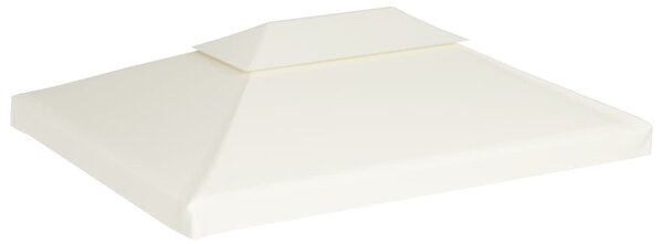 Krémfehér csere pavilon ponyvatető 310 g / m² 3 x 4 m