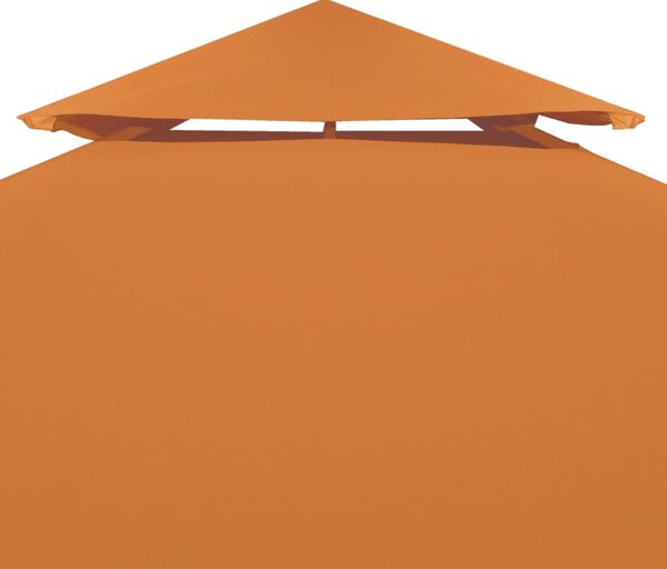 Narancssárga csere pavilon ponyvatető 310 g/m² 3 x 3 m