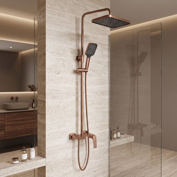 Zuhanyszett PREMIUM REA JOE Brush Copper
