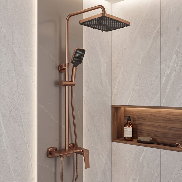 Zuhanyszett PREMIUM REA JOE Brush Copper