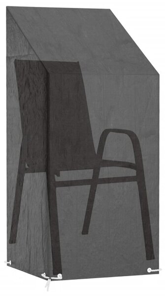 Polietilén kerti szék huzat 8 fűzőlyukkal 65x65x110/150 cm