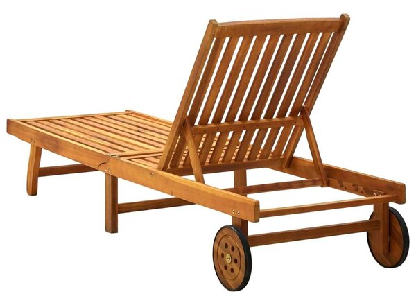 VidaXL Akácfa Napozóágy - 199cm
