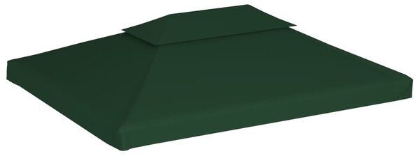 Zöld csere pavilon ponyvatető 310 g / m² 3 x 4 m