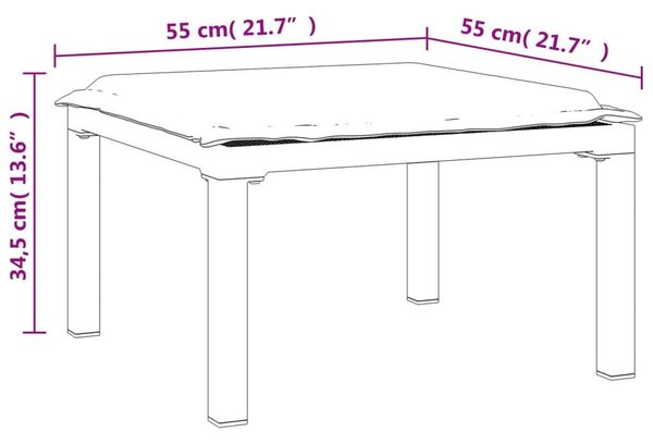 4 részes Polyrattan Kerti Ülőgarnitúra - Fekete-Szürke