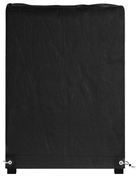 Téglalap alakú kerti bútor huzat 8 fűzőlyukkal 125x55x75 cm
