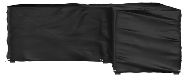 L-alakú kerti bútorhuzat 16 fűzőlyukkal 285 x 285 x 90 cm