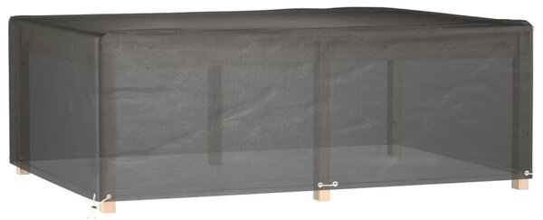 Téglalap alakú kerti bútorhuzat 12 fűzőlyukkal 230x165x80 cm