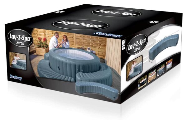 Bestway Lay-Z-Spa felfújható kerek pezsgőfürdő keret