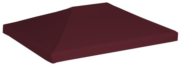 Bordó pavilon tetőponyva 310 g/m² 3 x 4 m