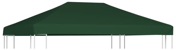 Zöld pavilon tetőponyva 310 g/m², 4 x 3 m
