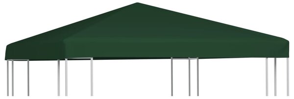 Zöld pavilon tetőponyva 310 g/m², 3 x 3 m