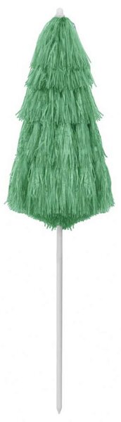 VidaXL Hawaii Strandnapernyő - Zöld - 180 cm