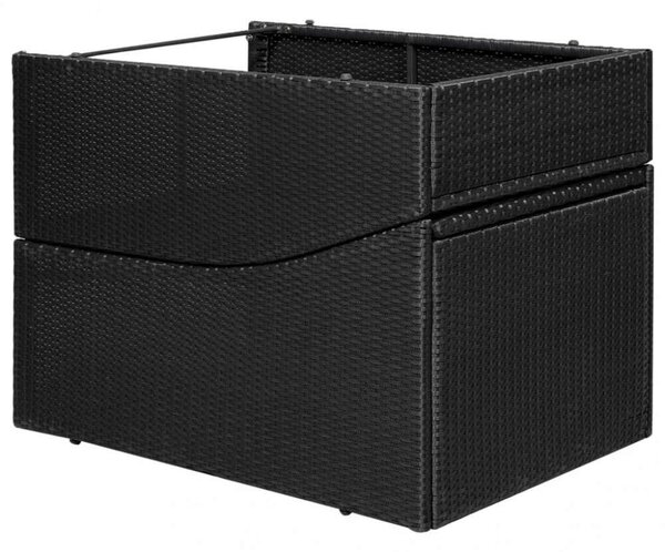 RelaxDays - Napozóágy - Polyrattan - 192x62cm