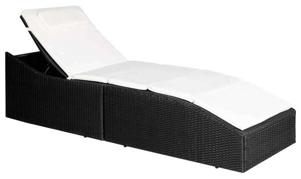 RelaxDays - Napozóágy - Polyrattan - 192x62cm