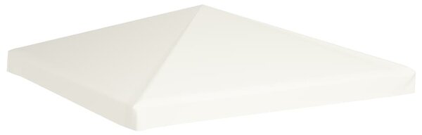 Krémfehér pavilon tetőponyva 310 g/m², 3 x 3 m