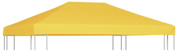 Sárga pavilon-tetőponyva 270 g/m² 4 x 3 m