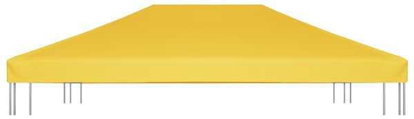 Sárga pavilon-tetőponyva 270 g/m² 4 x 3 m