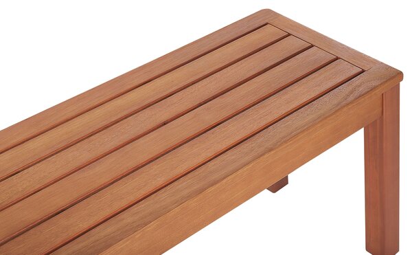 Kerti pad MONSANO 170 cm Eukaliptusz fa Barna