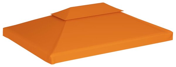 Narancssárga csere pavilon ponyvatető 310 g/m² 3 x 4 m