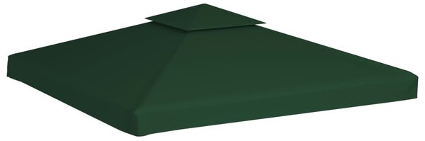Zöld csere pavilon ponyvatető 310 g/m² 3 x 3 m