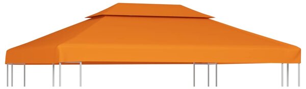 Narancssárga csere pavilon ponyvatető 310 g/m² 3 x 4 m