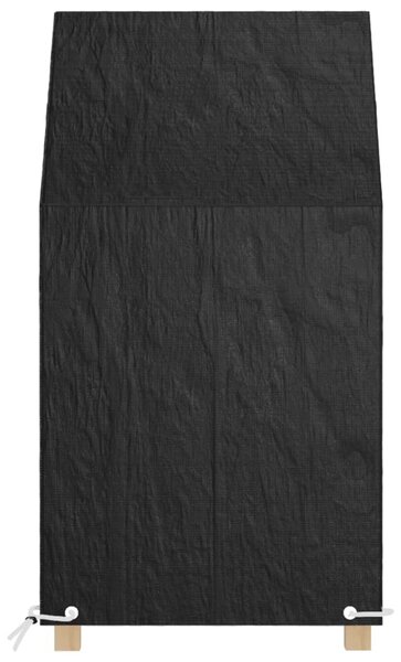 Polietilén kerti szék huzat 8 fűzőlyukkal 65 x 65 x 80/120 cm