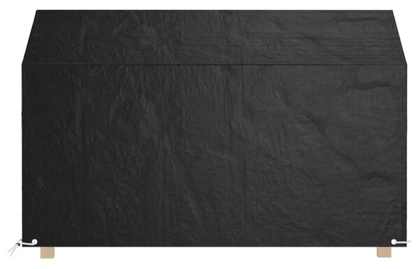 Polietilén kerti pad huzat 8 fűzőlyukkal 190 x 70 x 70/88 cm