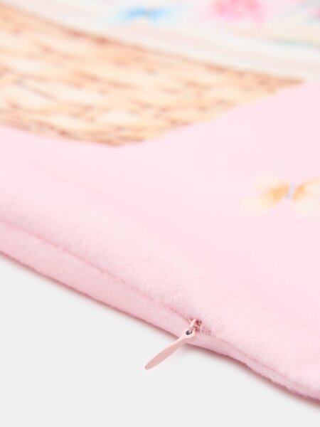 Sinsay - Húsvéti párna huzat nyuszival - pasztellpink