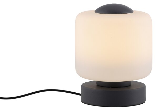 Asztali lámpa sötétszürke, LED-del 3 fokozatban, érintéssel szabályozható - Mirko