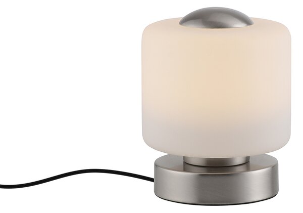 Asztali lámpa acél LED-del 3 fokozatban, érintéssel szabályozható - Mirko