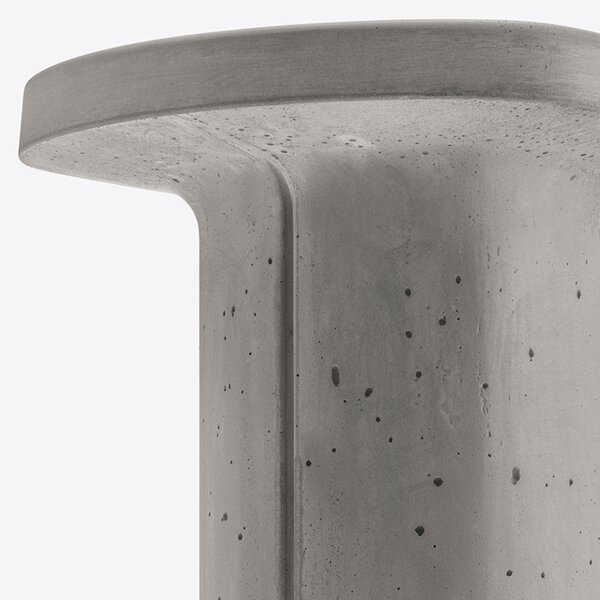 Pedrali Beton kerti oldalasztal Caementum 46 x 35 cm