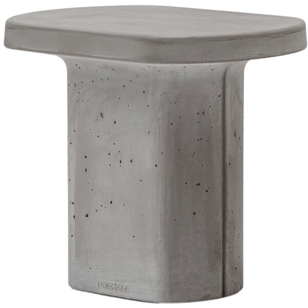 Pedrali Caementum beton kerti oldalasztal 39,5 x 30 cm