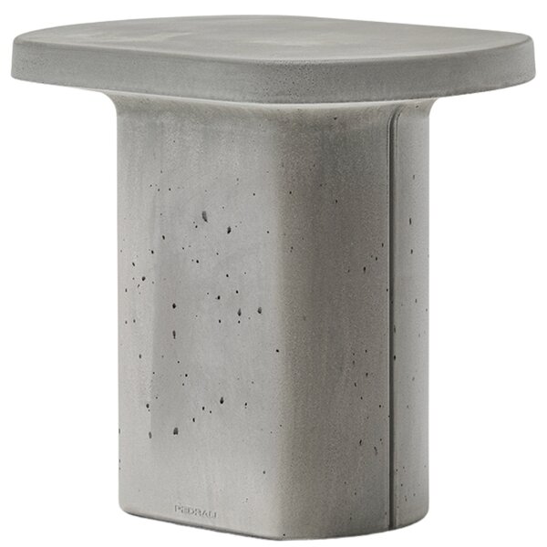 Pedrali Beton kerti oldalasztal Caementum 46 x 35 cm