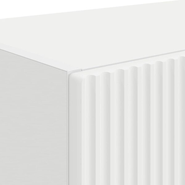 VidaXL TV Fali Szekrény 2 pcs Fehér 59,5 x 31 x 40 cm Faanyag