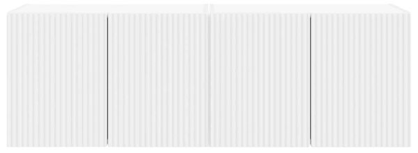 VidaXL TV Fali Szekrény 2 pcs Fehér 59,5 x 31 x 40 cm Faanyag