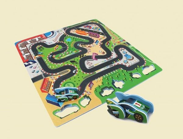 Hab puzzle autópálya 9db