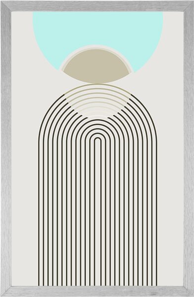 Poszter A Jövő Szivárványa Mid-Century