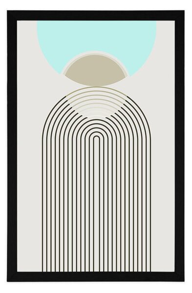 Poszter A Jövő Szivárványa Mid-Century