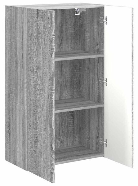 VidaXL TV Fali Szekrény Szürke Sonoma 59,5 x 31 x 100 cm Faanyag