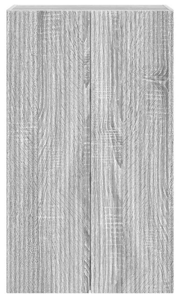 VidaXL TV Fali Szekrény Szürke Sonoma 59,5 x 31 x 100 cm Faanyag